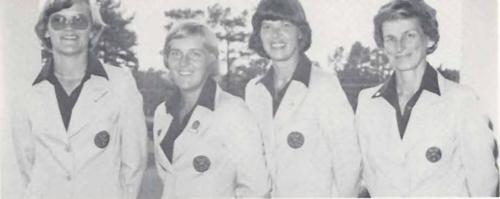 Viveca Hoff, Pia Nilsson, Liv Wollin, Barbro Montgomery